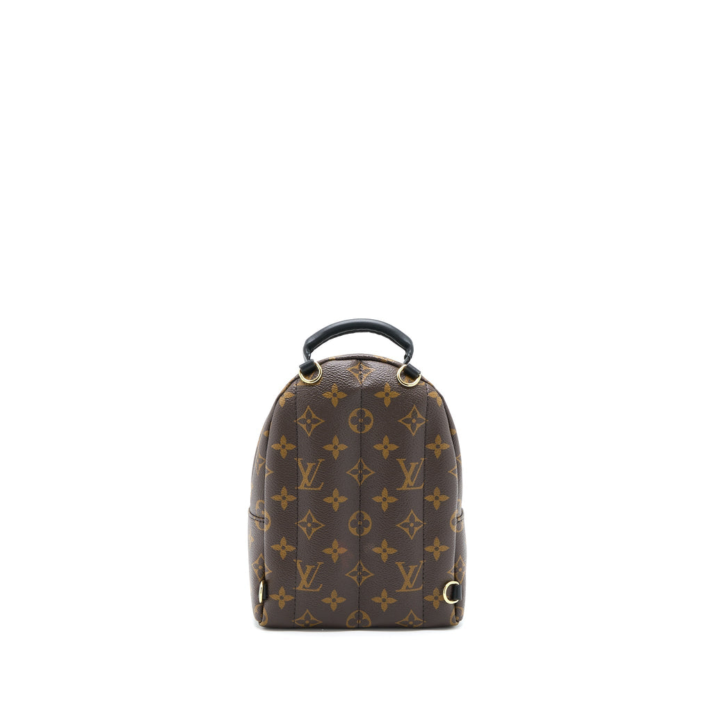 PALM SPRINGS MINI BACKPACK MONOGRAM CANVAS GHW (NEW VERSION)